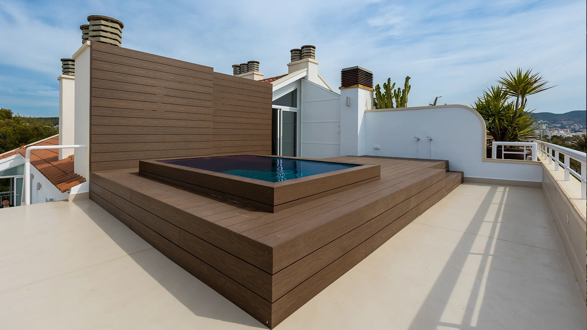 Pavimento vinílico de exterior