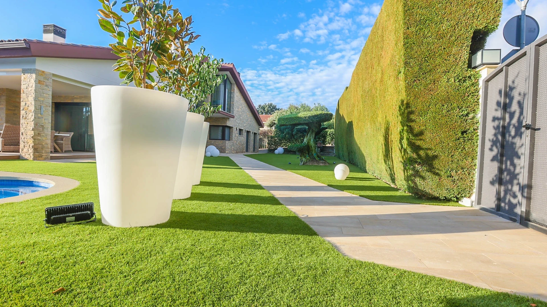 Pavimento vinílico de exterior