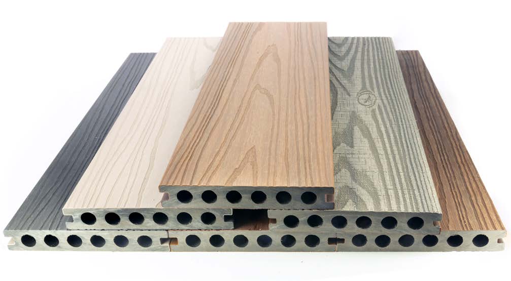 Tarima composite para exteriores Tarima composite de Orideck para exteriores